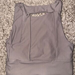 BECCA Gray Tank Top